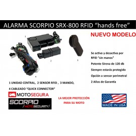 Alarma Scorpio SRX-800 - RFID 'sense mans'