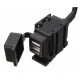 2 USB 12V WWaterproof Motorcycle Power Adaptor