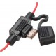 2 USB 12V WWaterproof Motorcycle Power Adaptor