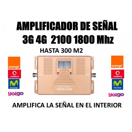 Amplificador de senyal mòbil 2G GSM 900 Mhz per a Movistar Vodafone