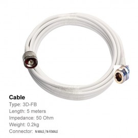 20M Cable for Mobile booster SMA